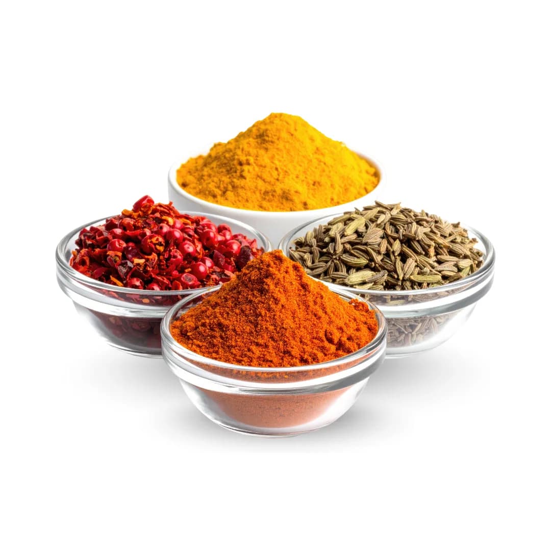 Powdered spices category