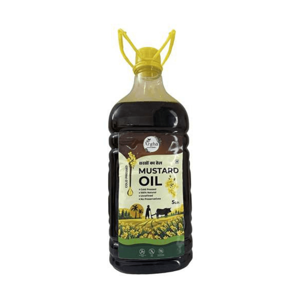 Premium Cold-Pressed Mustard Oil -5 litre