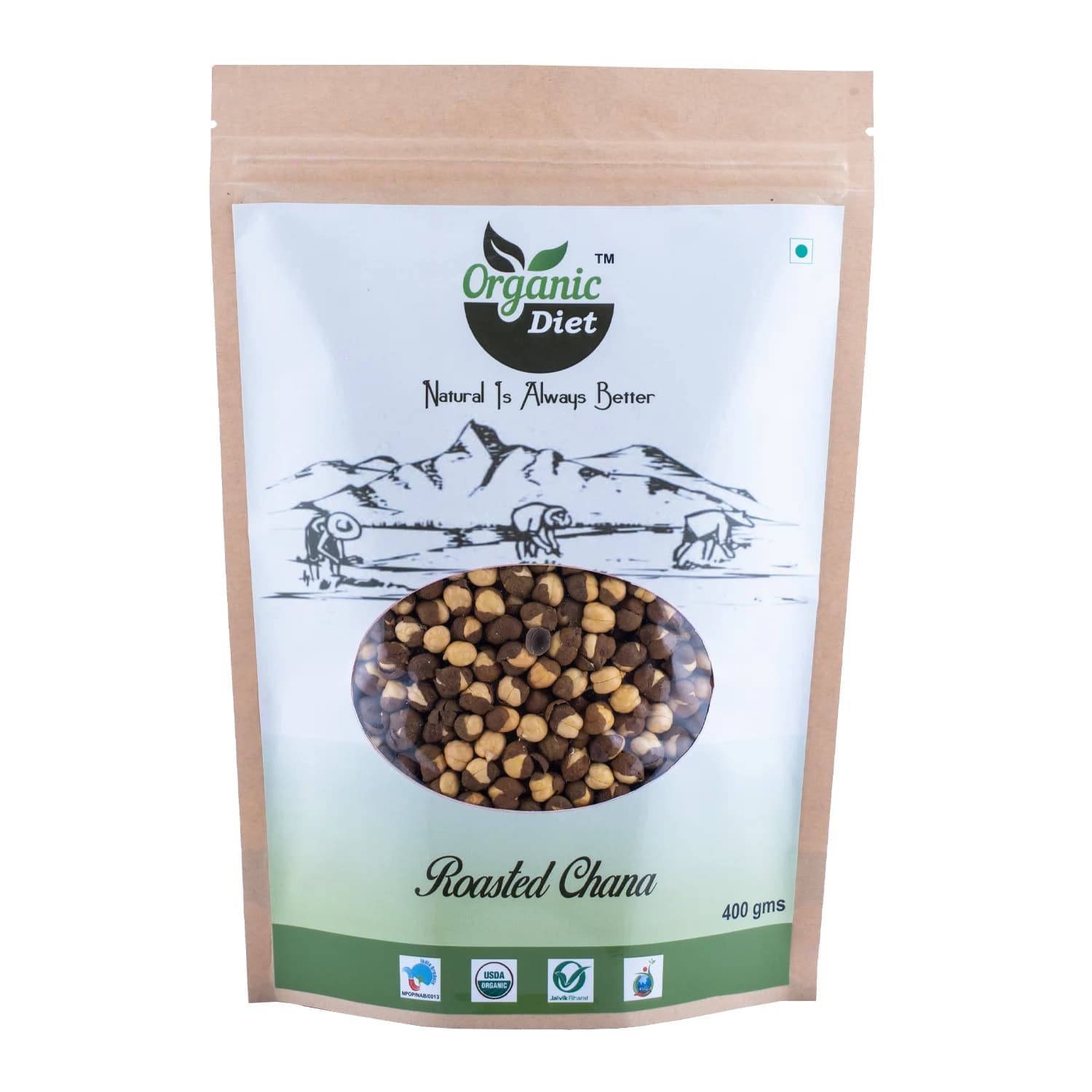 Roasted Chana - 400 gm