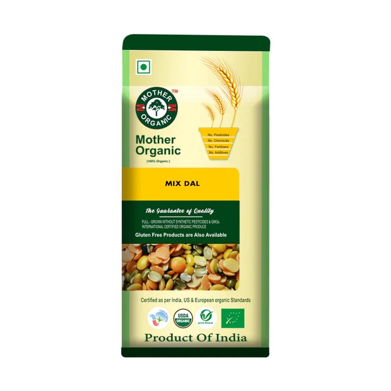 Mother Organic Mix Dal - 500g