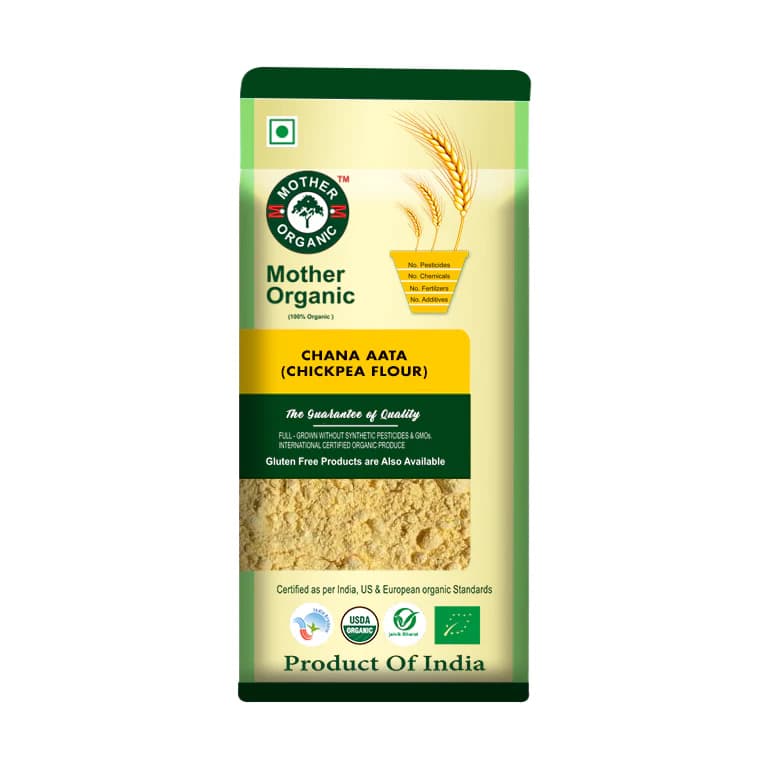 Mother Organic Chana Atta - 1kg