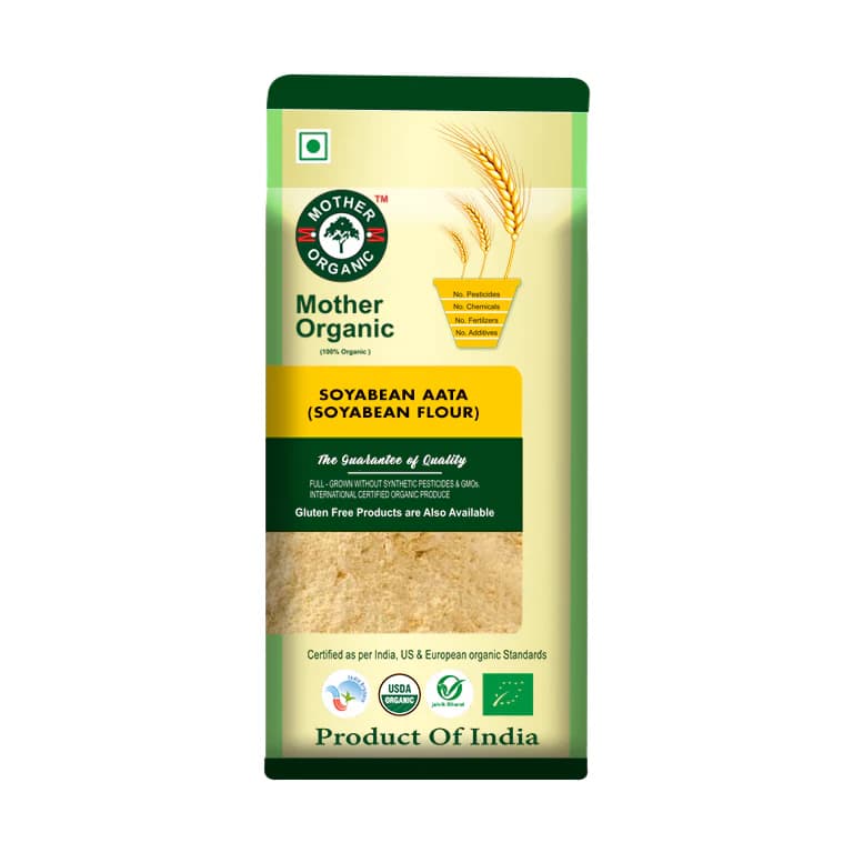 Mother Organic Soyabean atta - 500g