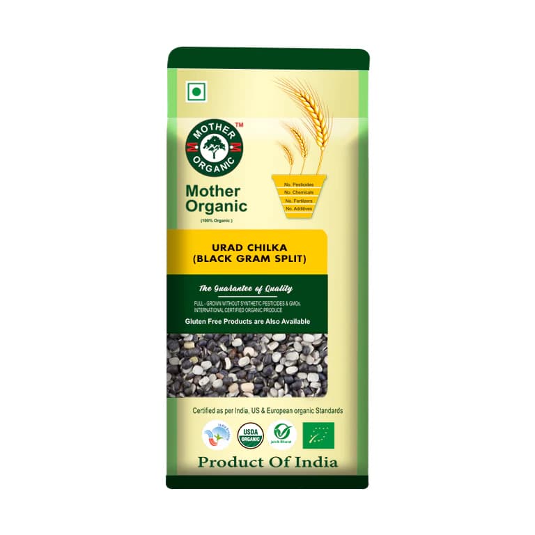 Mother Organic Urad Dhuli - 1kg