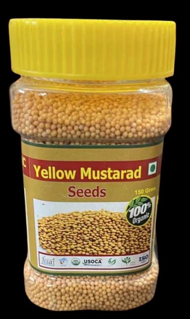 Mother Organic Yellow Mustard Bottle - 150g