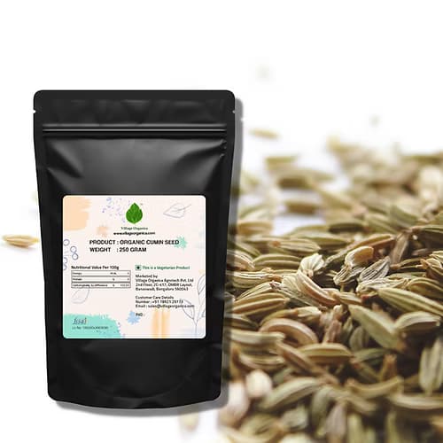 Village Organica cumin seed jeera - 1 kg