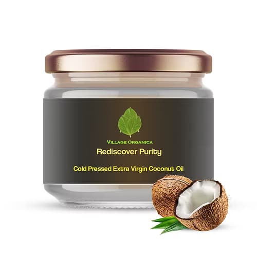 Village Organica cold pressed extra virgin coconut oil - 5 L