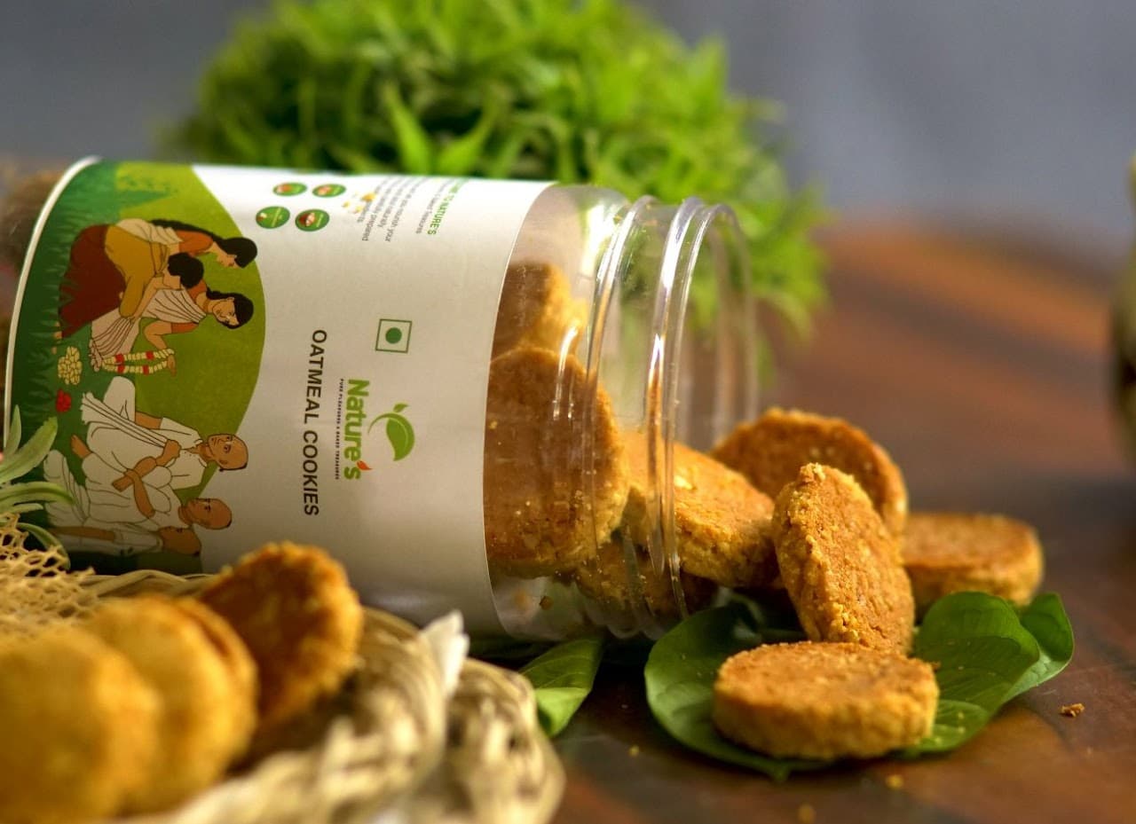 Nature's Oatmeal Cookies - 300gm
