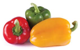 Bell Pepper (Laal Peela Shimla) (500gm) From Rohit Fresh Vegetables